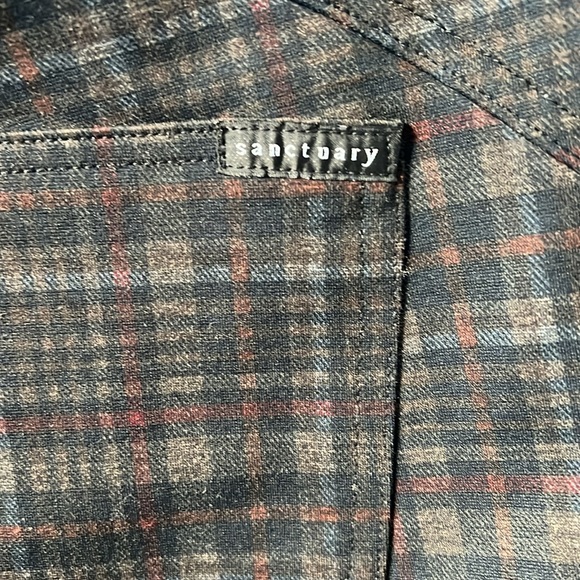 Anthropologie Sanctuary Plaid Leggings - Picture 6 of 9